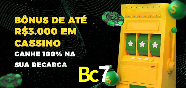Bc7 melhor bônus de depósito